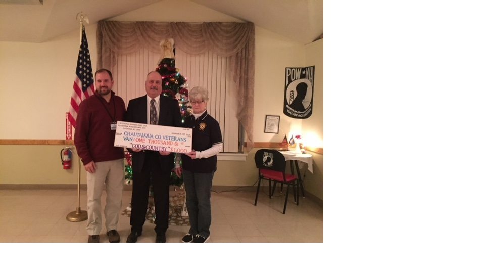 Legion Donates To Veterans Van News, Sports, Jobs Post Journal